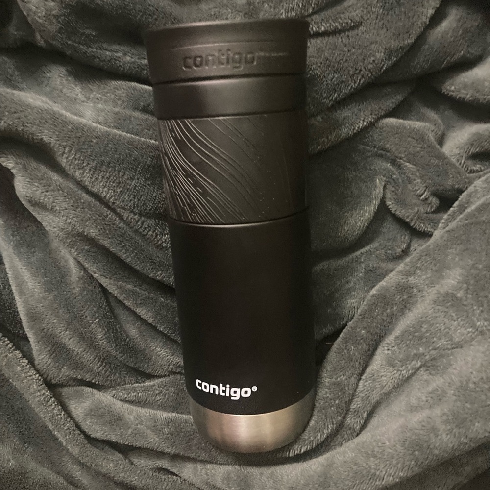Black Contigo travel mug, os, clean, never used